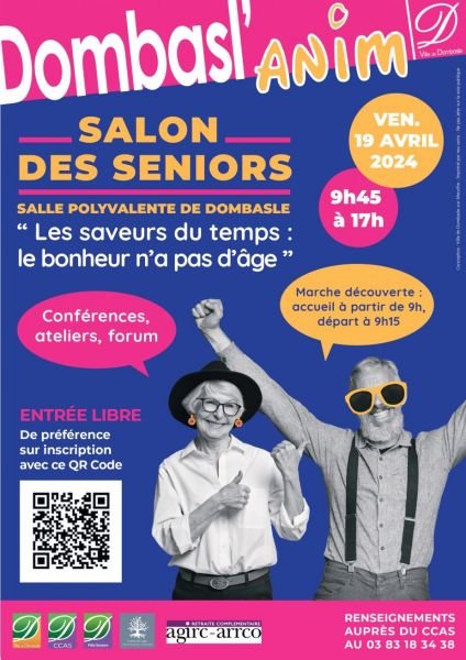 Visite du salon sénior de Dombasle le 19 avril