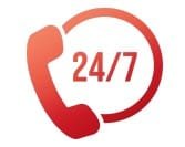 téléphone 24/7