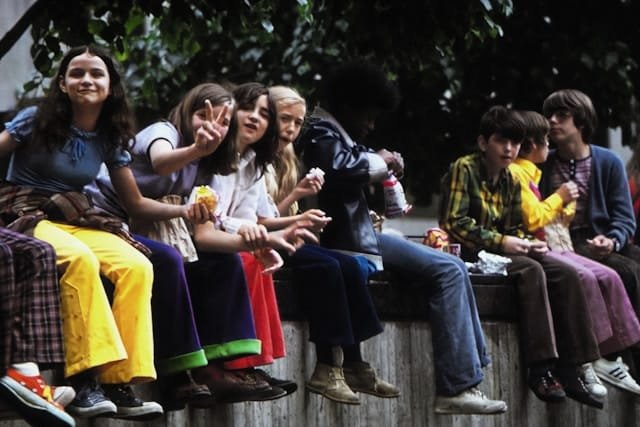 enfants dans les années 70